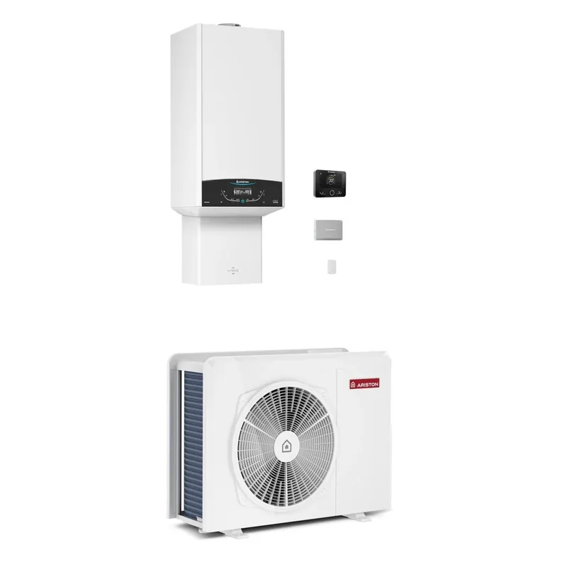 Ariston Genus One+ Hybrid 24/35 Net R32 kondenzációs kazán, kombi 24kW + 3,5kW hőszivattyú (3302583) Szezonális akció