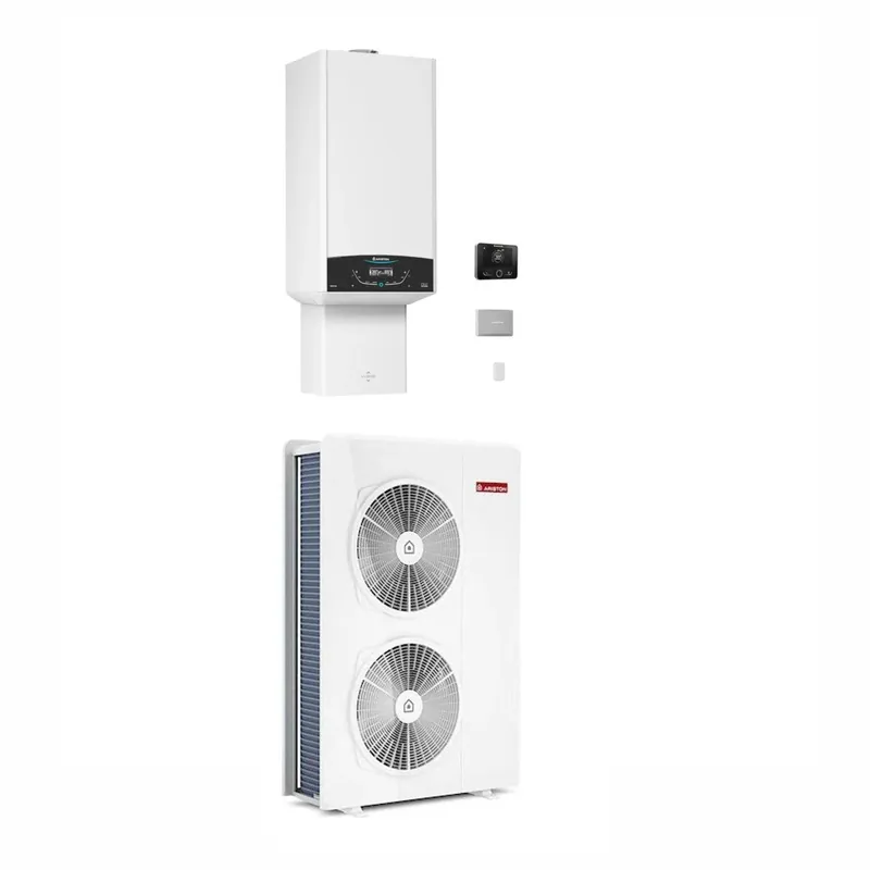 Ariston Genus One+ Hybrid Plus 35/150 T Net R32 kondenzációs kazán, fűtő 35kW + 15kW hőszivattyú, 3fázis (3302625) Árengedmény