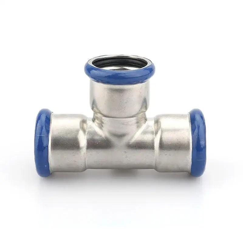 Szezonális akció Install Inox AquaPress T-idom 54-54-54 (316L)