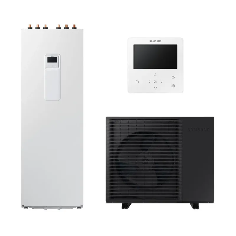 Samsung Mono ClimateHub R290 hőszivattyú 8 kW + 260l-es tartály + vezetékes szabályzó, 3 fázis (MCH-R290-8-2-3) Olcsóbb