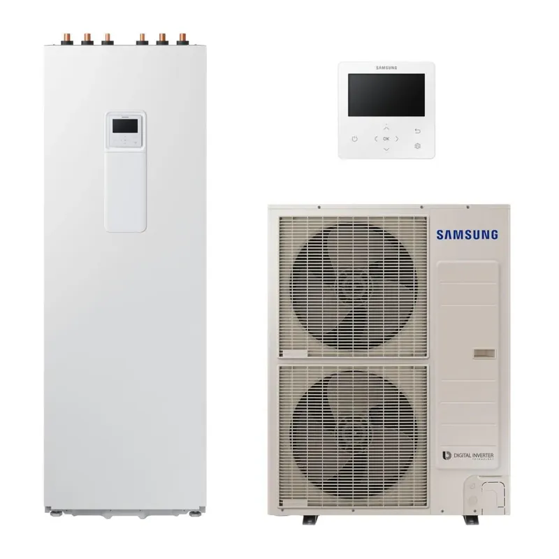 Samsung Mono ClimateHub R32 hőszivattyú 16 kW + 200l-es tartály + vezetékes szabályzó, 1 fázis (MCH-R32-16-1-1) Legjobb ár