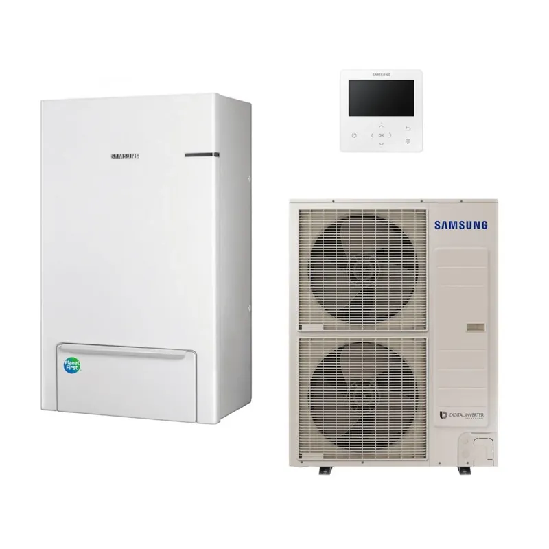 Samsung Split R410A hőszivattyú 12 kW + beltéri oldalfali Hydro egység + vezetékes szabályzó, 1 fázis (S-R410A-12-0-1) Árcsökkenés