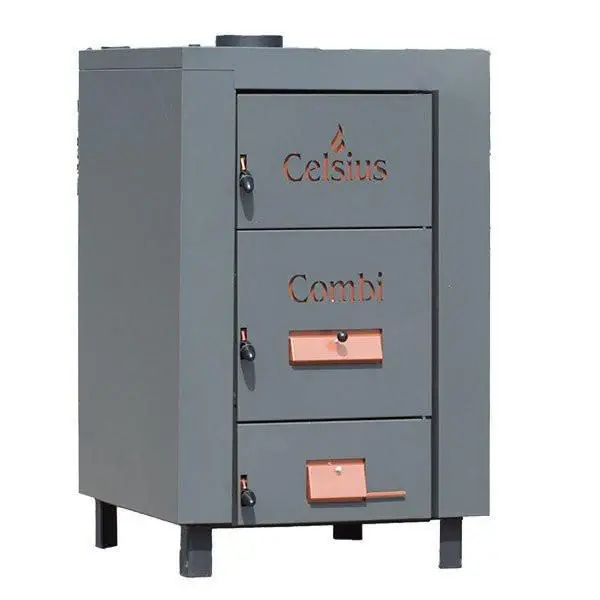Bestseller Celsius KAZÁN Combi 40-43 pellet készlet nélkül 43kW