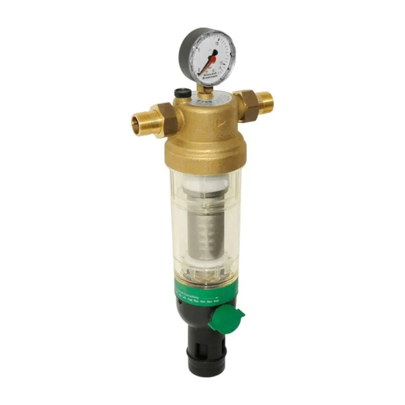 Gyors kiszállítás Honeywell vízszűrő 1/2" visszamosható DoubleSpin100µm szűrőbetéttel PN16 max 40°C kvs=7,2 (F76S-1/2AA)