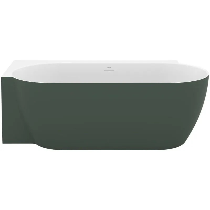 Ravak Freedom Corner II TEC L akrilkád 1750x860 grey green/fehér, fehér lefolyó (RAVAK-CC91200000) Expressz kézbesítés
