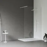 Ravak Walk In Wall szett - 120 zuhanykabin fehér matt+transparent, 1 merevítővel (GW9WG0E0SZ1) Gyors kiszállítás