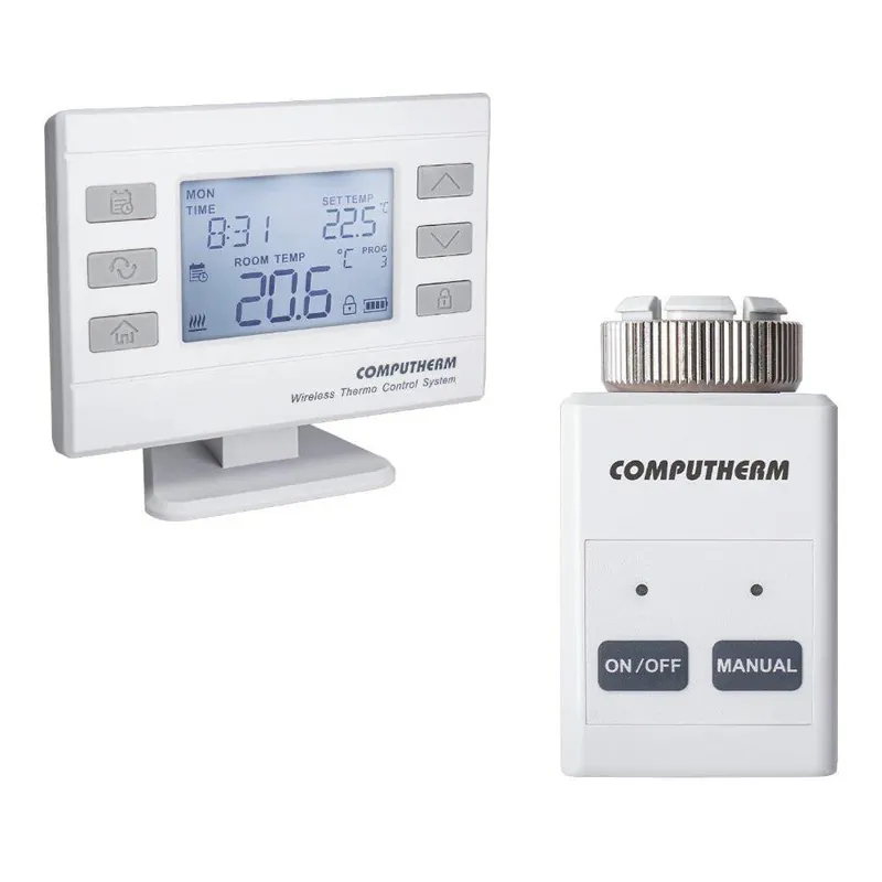 COMPUTHERM Q12RF állítómű + Q72RF (TRV) termosztát (párban) (Q12RF + Q72RF (TRV)) Legkelendőbb