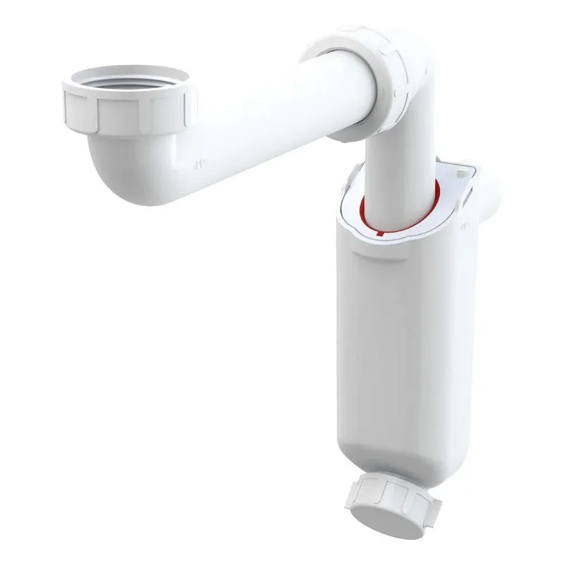 Legkelendőbb Alcaplast mosdószifon DN32, 5/4" hollandi anyával, helytakarékos (A43S-DN32)
