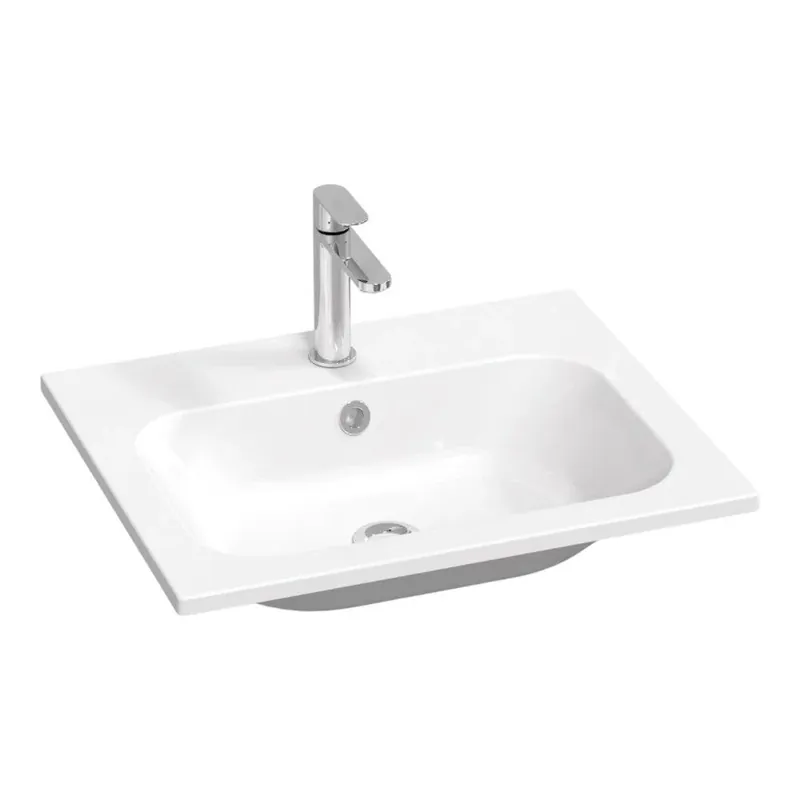 Vásárlói kedvenc Ravak Chrome Slim 60 mosdó fehér, furattal (XJG01160001)