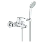 Népszerű GROHE Eurodisc Cosmopolitan egykaros kádcsaptelep 1/2" zuhanyszettel
