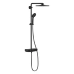 Szuper akció GROHE Euphoria SmartControl System 310 Duo termosztátos zuhanyrendszer falra szerelésre, phantom black