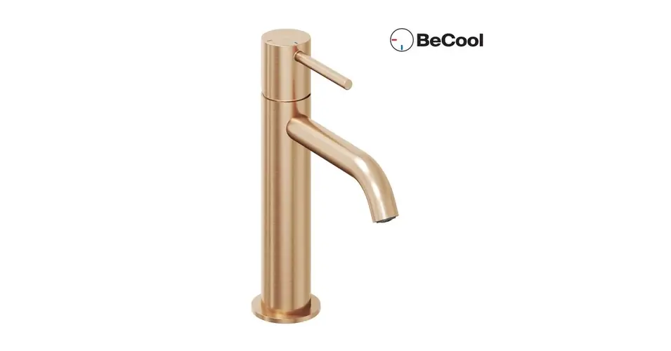 Prémium RAVAK Espirit álló mosdócsaptelep 190 mm BeCool, szálcsiszolt rose gold