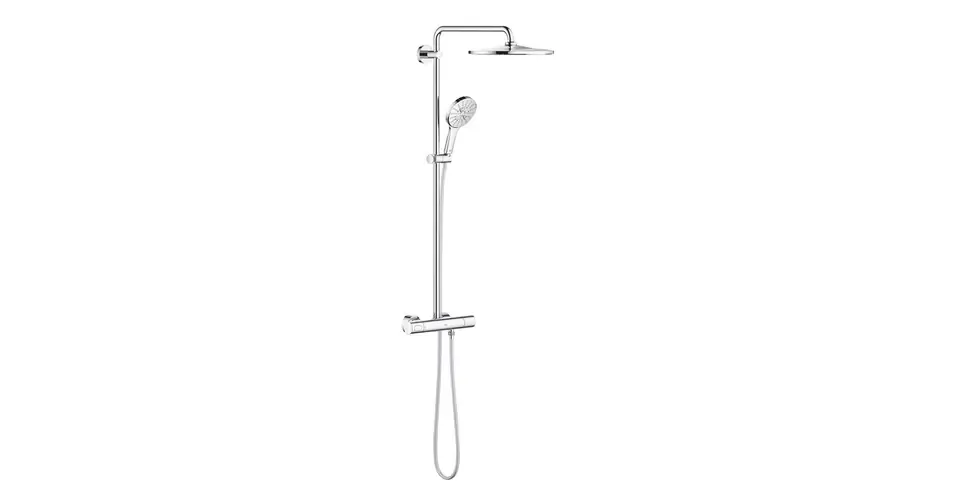 Kedvezmény GROHE Rainshower SmartActive 310 termosztátos zuhanyrendszer falfa szerelésre