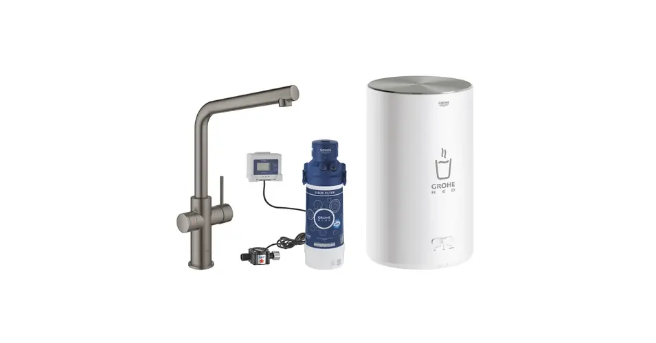 GROHE Red Duo konyhai csaptelep és M-es méretű bojler, brushed hard graphite Bestseller