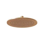 RAVAK Chrome esőztető zuhanyfej, kör alakú, 250 mm, szálcsiszolt rose gold Prémium