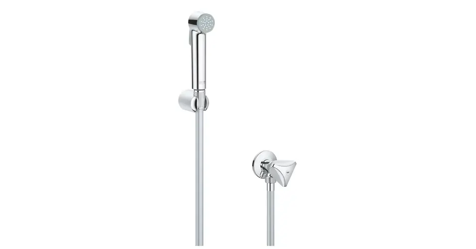 Olcsóbb GROHE Tempesta-F Trigger Spray 30 falitartó készlet sarokszeleppel, 1 funkciós