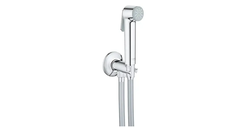 Biztonságos fizetés GROHE Tempesta-F Trigger Spray 30 falitartó készlet önzáró sarokszeleppel, 1 funkciós