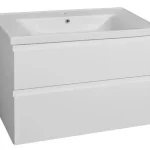 AQUALINE Altair mosdótartó szekrény, 86,5×60×45 cm, fehér Outlet