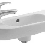 DURAVIT D-Code kézmosó, 50×22 cm, csaplyuk bal oldalon Kedvezményes ár