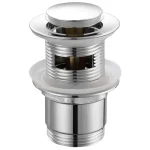 Exkluzív ajánlat AQUALINE KLIK-KLAK mosdólefolyó, kis dugóval, 5/4", 25-45 mm, réz/króm