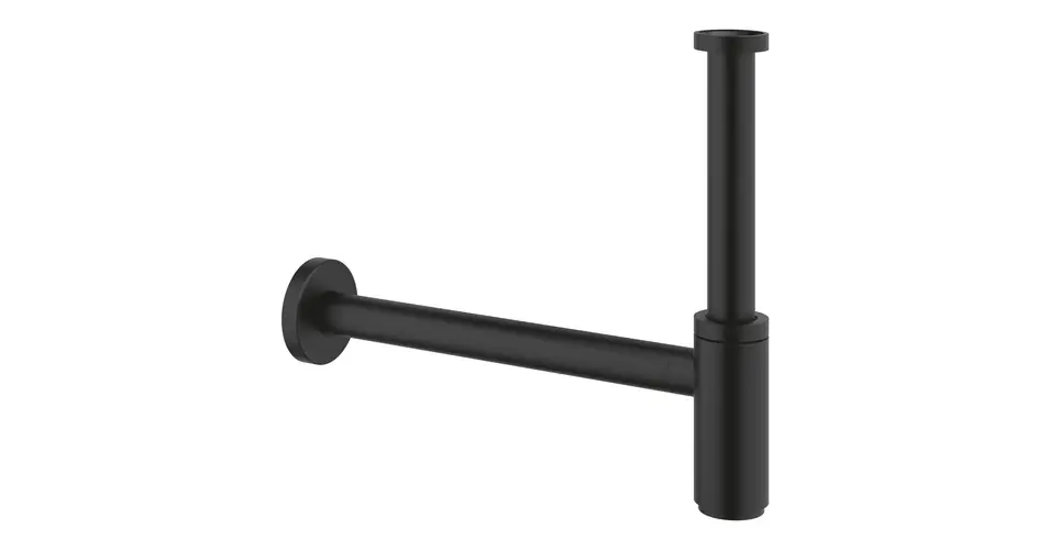 GROHE mosdószifon 5/4", phantom black Szuper akció