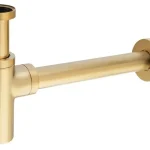 SAPHO mosdó szifon, 5/4"×32 mm, matt arany Kiárusítás