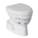 CREAVIT Kid WC-csésze, alsó kifolyású, színes mintával Prémium