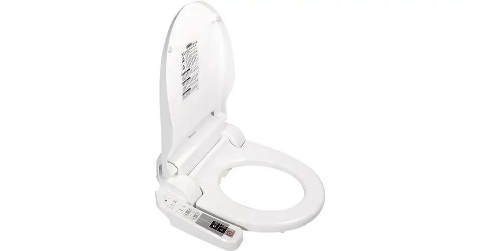 Rendeld meg most AQUALINE Blooming Eco elektronikus bidé vízmelegítéssel, D-forma, soft close, 230 V/50-60 Hz