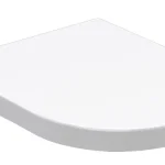 Bestseller KERASAN Flo WC-ülőke, fehér/króm