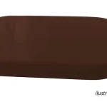 Akció KERASAN Waldorf WC-ülőke, Soft Close, dió/bronz pánt, tömör fa