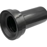Szuper ajánlat STYRON WC bekötő egyenes, Ø90 mm, gumi szimeringgel, 220 mm hosszú
