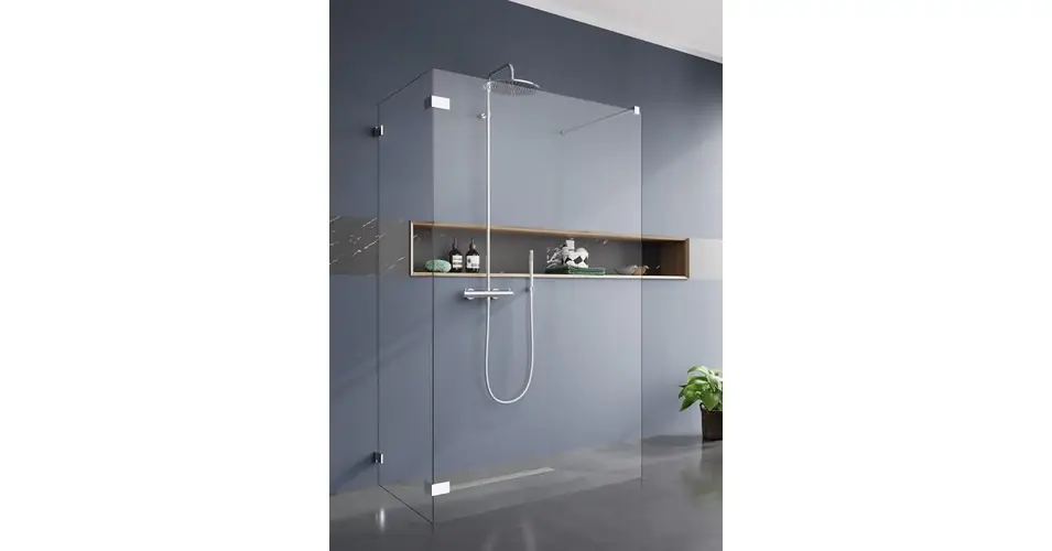 RADAWAY Euphoria Walk-in VI zuhanyfal - W6 zuhanyfal Azonnal elérhető