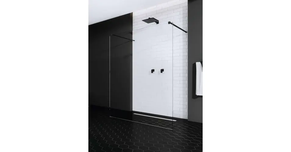 Kedvezményes ár RADAWAY Modo X Black I Walk-in zuhanyfal