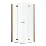 RADAWAY Nes Brushed Copper KDD-B szögletes szálcsiszolt réz zuhanykabin (1 oldal) Akció