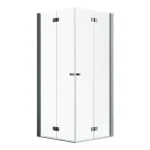 RADAWAY Nes Brushed Gunmetal KDD-B szögletes szálcsiszolt fegyvermetál zuhanykabin (1 oldal) Árcsökkenés
