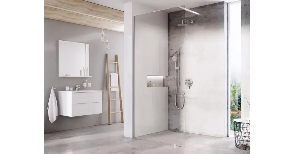 Vedd meg online RAVAK Walk-In Wall szett, krómhatású