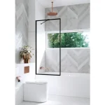 RADAWAY Modo New Black PNJ Frame fekete kádparaván Kihagyhatatlan ajánlat