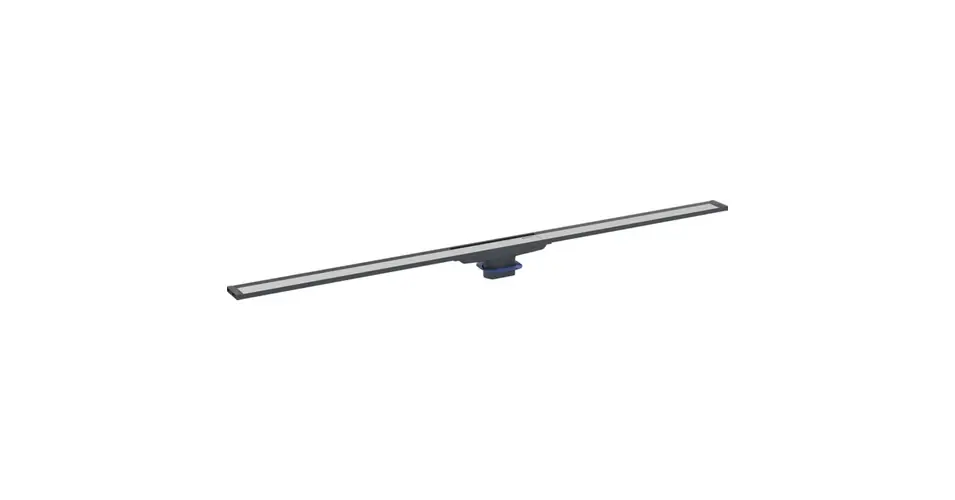 Népszerű GEBERIT CleanLine20 zuhanyfolyóka, 30-130 cm, fekete/rozsdamentes acél, bevonattal, szálcsiszolt rozsdamentes acél