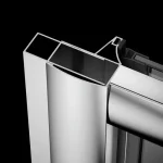 Kiárusítás RADAWAY U toldóprofil Premium Plus DWJ, DWD, fix részen, króm, +2 cm