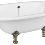 Biztonságos fizetés POLYSAN Regata szabadonálló kád, 175×85×61 cm, bronz lábak