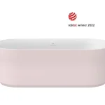 RAVAK Ypsilon szabadon álló akrilkád, fehér/alabaster pink Exkluzív ajánlat