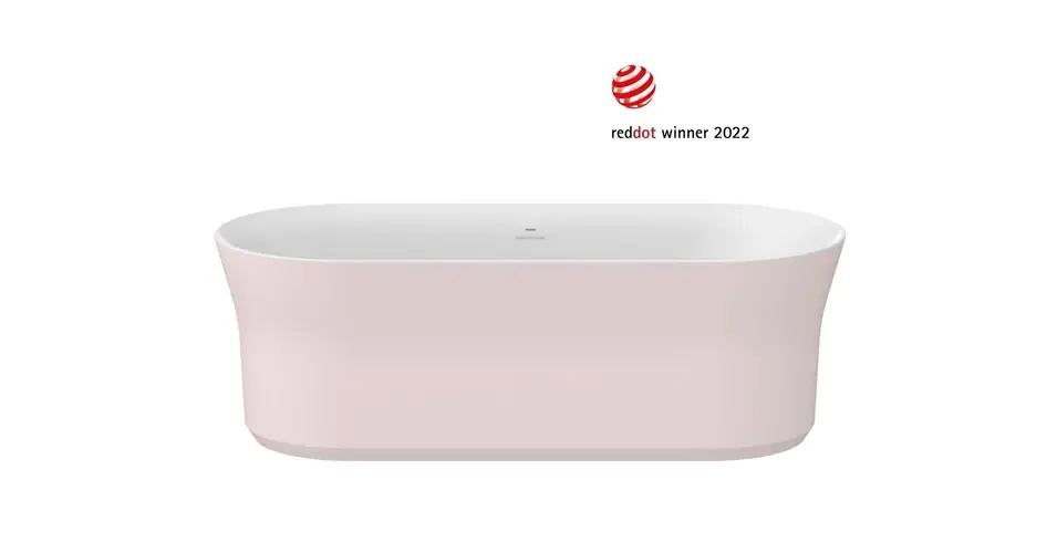 RAVAK Ypsilon szabadon álló akrilkád, fehér/alabaster pink Exkluzív ajánlat