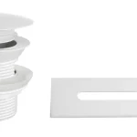 Vedd meg most AQUALINE klik-klak kádlefolyó, nagy dugóval, 5/4", 10-40 mm, 60 mm, fehér