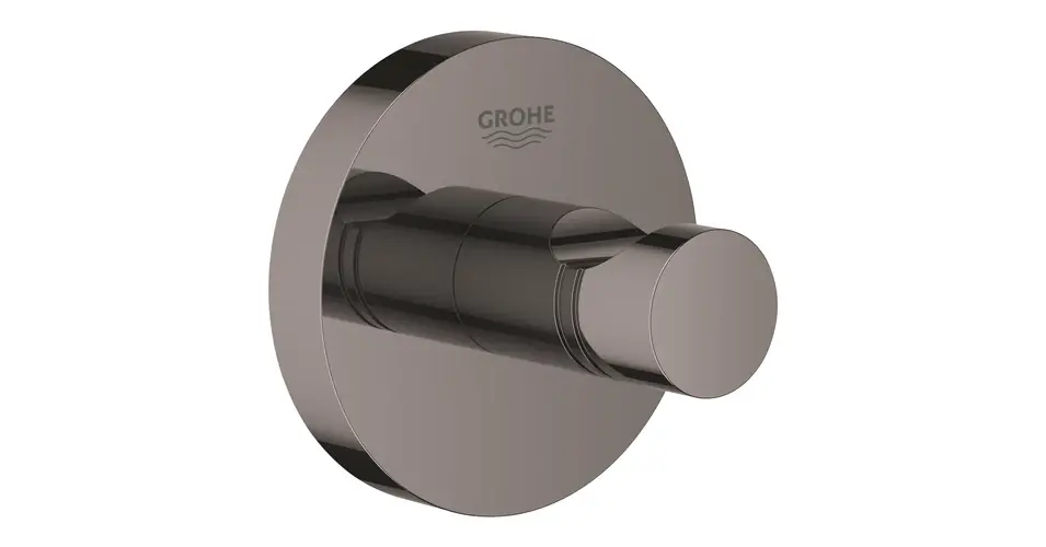 GROHE Essentials fürdőköntös akasztó, hard graphite Expressz kézbesítés