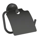 GROHE Essentials toalettpapír-tartó, matt fekete Kedvezményes ár