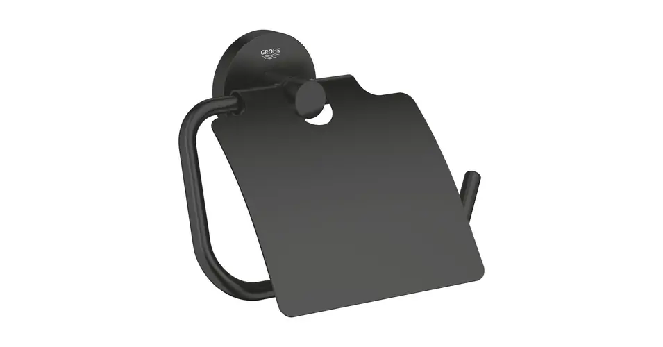 GROHE Essentials toalettpapír-tartó, matt fekete Kedvezményes ár
