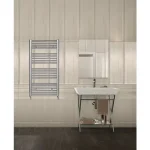 Szuper akció TECHNIK THERM Angora egyenes törölközőszárító radiátor, króm, 600×1400