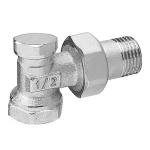 FERRO visszatérő sarok radiátorszelep 1/2"×1/2" Kiárusítás