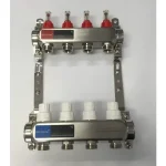 BRH RM-áramlásmérős osztó, bilincsre szerelve 1" BB - 3/4" euroconus, 12 körös Expressz kézbesítés