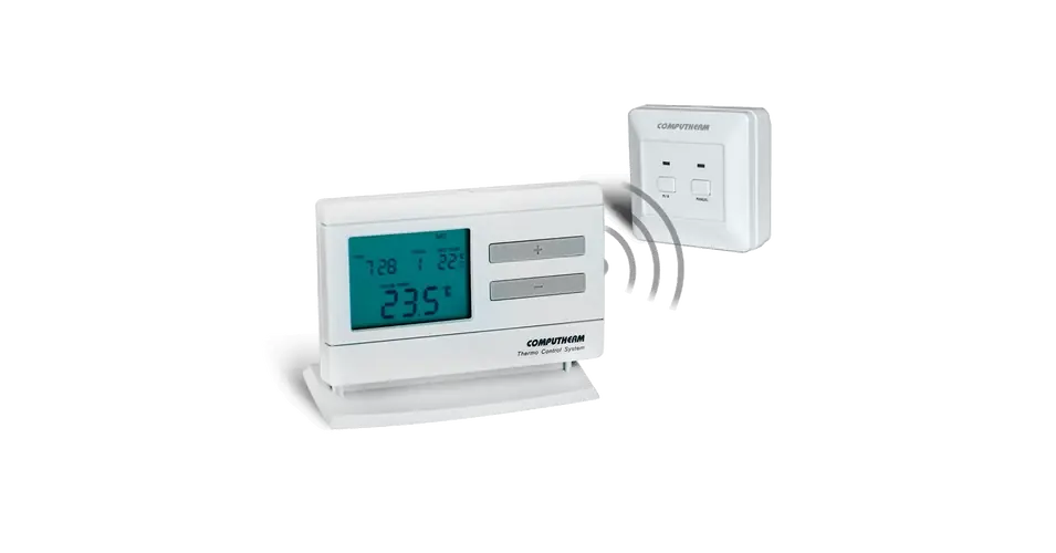 Árengedmény COMPUTHERM Q7RF vezeték nélküli, programozható, digitális szobatermosztát